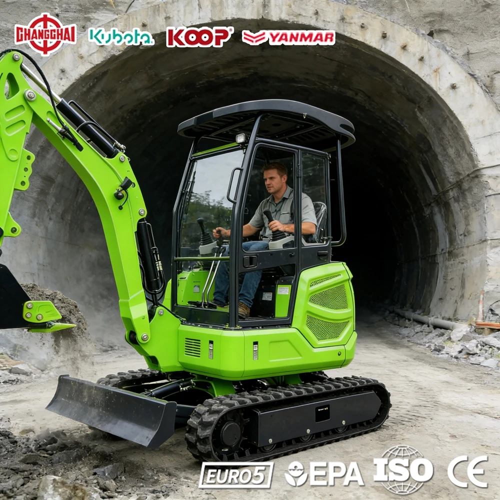 Mini Excavator 1.0Ton Multifunctional Construction 1.7Ton Diesel Engine 2.5Ton Europe EPA Euro 5 CE Fast Delivery
Mini Excavator 1.0Ton Multifunctional Construction 1.7Ton Diesel Engine 2.5Ton Europe EPA Euro 5 CE Fast Delivery