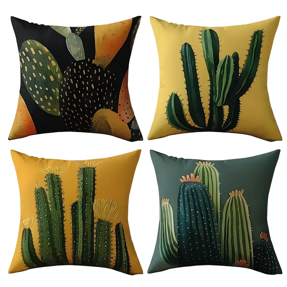 1PC 2D Flat Cactus Print Throw Pillow Covers Boho Southwest Style Decorative Cushion Cases for Home Sofa Bedroom Living Room
1PC 2D Flat Cactus Print Throw Pillow Covers Boho Southwest Style Decorative Cushion Cases for Home Sofa Bedroom Living Room