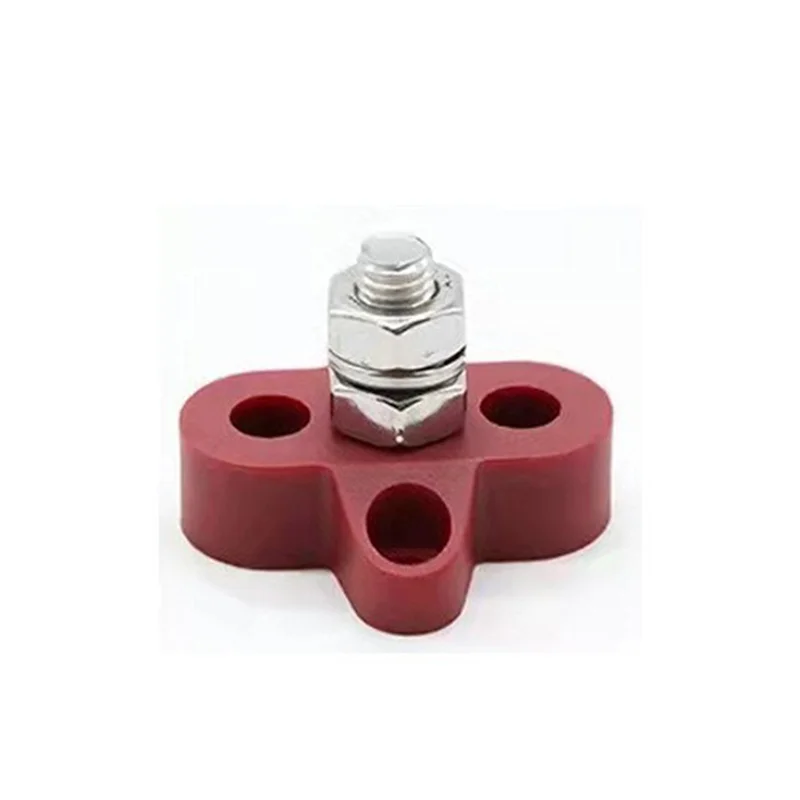 10Pcs DC 48V 150A Busbar M10 Terminal Block Studs Battery Power Distribution Terminal Stud Bus Bar Connector For RV Boat-B61B
10Pcs DC 48V 150A Busbar M10 Terminal Block Studs Battery Power Distribution Terminal Stud Bus Bar Connector For RV Boat-B61B