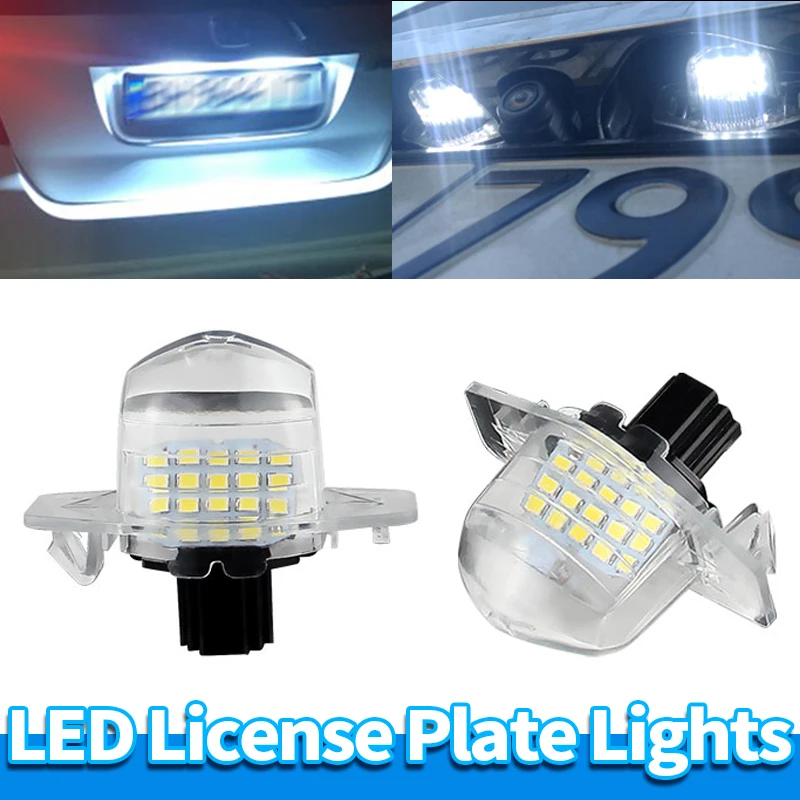 2PCS CANBUS LED License Plate Light for Honda CR-V Fit Odyssey Jazz HR-V FR-V Crosstour Stream 34101S60013 6500K White
2PCS CANBUS LED License Plate Light for Honda CR-V Fit Odyssey Jazz HR-V FR-V Crosstour Stream 34101S60013 6500K White