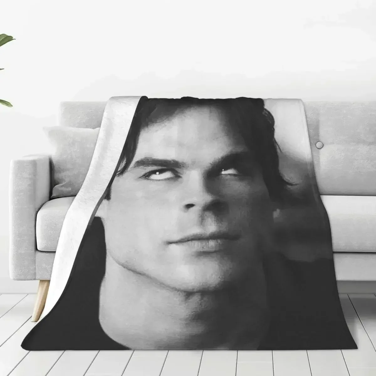 Damon Salvatore Blanket Fleece All Season The Vampire Diaries Multi-function Super Soft Throw Blanket for Home Bedroom Bedspread
Damon Salvatore Blanket Fleece All Season The Vampire Diaries Multi-function Super Soft Throw Blanket for Home Bedroom Bedspread