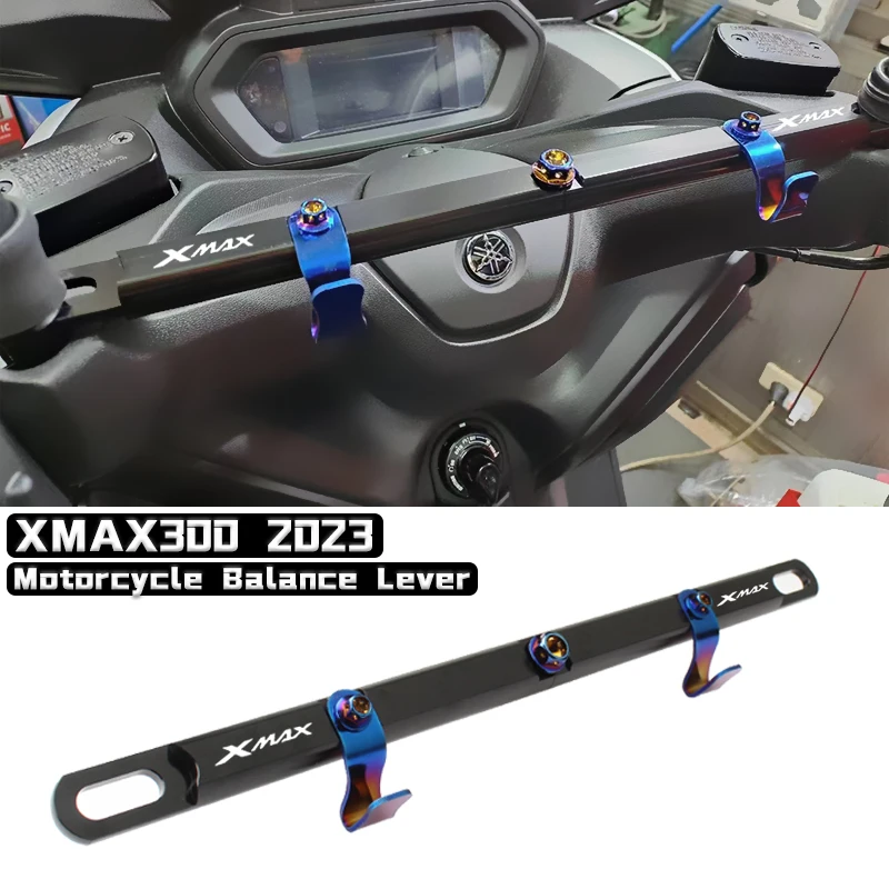 For YAMAHA XMAX300 X-MAX 300 2023 Motorcycle Accessories CNC Mutifunctional Cross Bar Damper Balance Lever Water cup storage bag
For YAMAHA XMAX300 X-MAX 300 2023 Motorcycle Accessories CNC Mutifunctional Cross Bar Damper Balance Lever Water cup storage bag