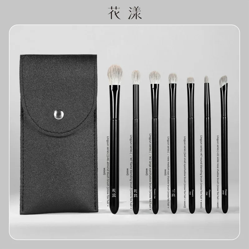 Floral Lingyun Snow Fox Fur Wool Brush Set Blush Nose Shadow Eyeshadow Blending Cangzhou Animal Hair Makeup Brushes
Floral Lingyun Snow Fox Fur Wool Brush Set Blush Nose Shadow Eyeshadow Blending Cangzhou Animal Hair Makeup Brushes
