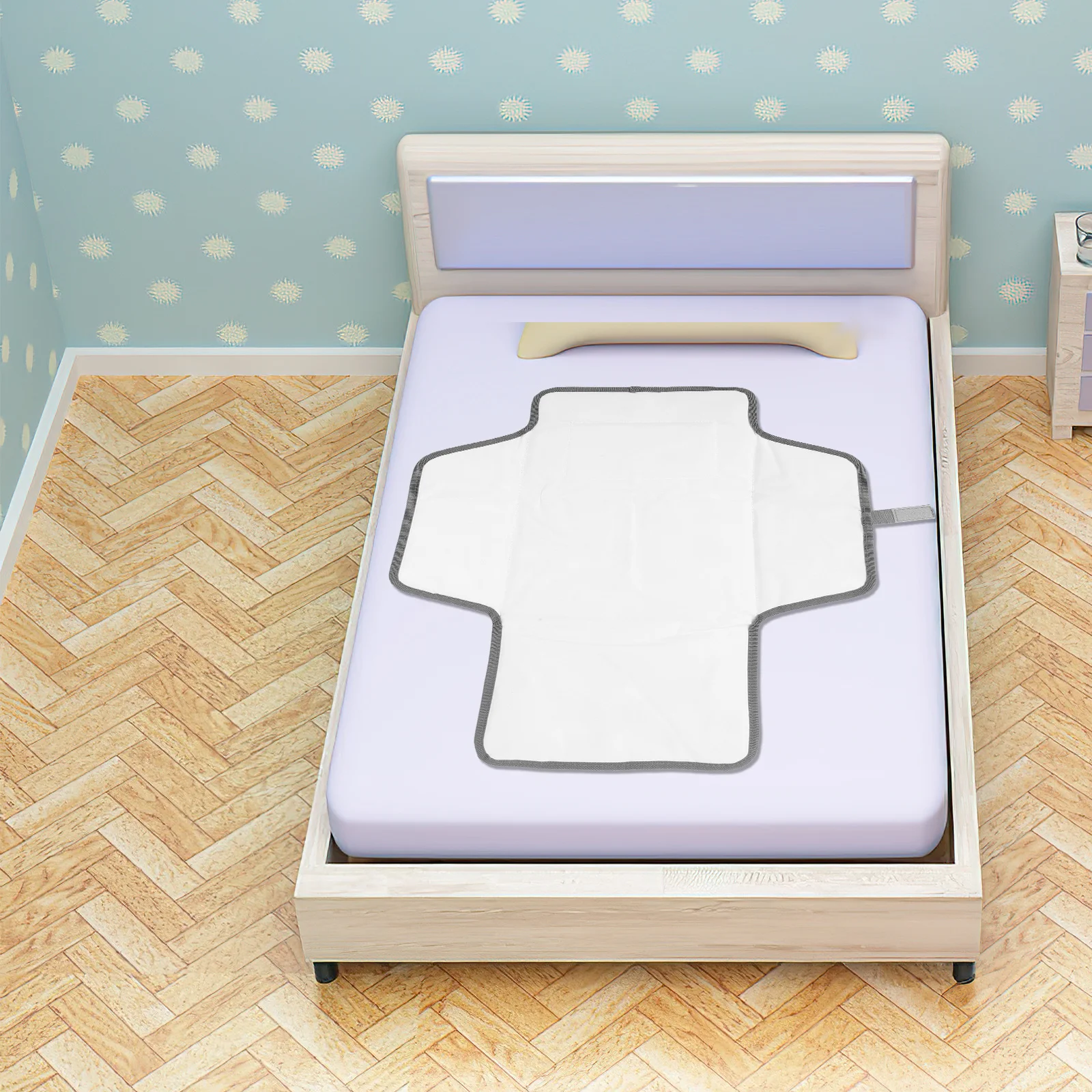 Складной водонепроницаемый пеленальный коврик для младенцев, портативный герметичный игровой коврик для новорожденных, многоразовый пеленальный коврик для путешествий
Складной водонепроницаемый пеленальный коврик для младенцев, портативный герметичный игровой коврик для новорожденных, многоразовый пеленальный коврик для путешествий