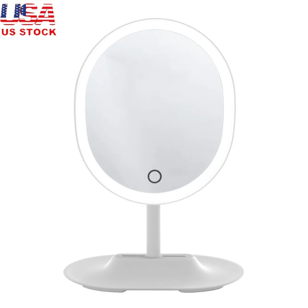 Настольное зеркало для макияжа со светодиодной подсветкой, отдельно стоящее, наклон на 90 градусов, регулируемое, высокое разрешение, небьющееся, работает от батареи
Настольное зеркало для макияжа со светодиодной подсветкой, отдельно стоящее, наклон на 90 градусов, регулируемое, высокое разрешение, небьющееся, работает от батареи