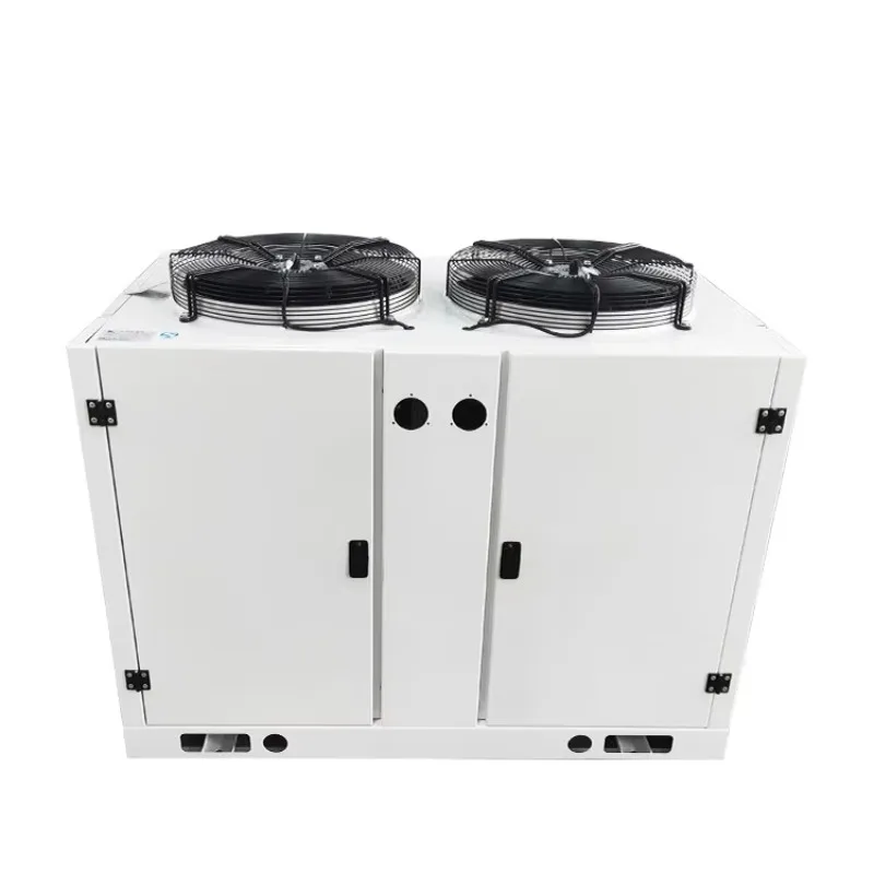 Box Type Air Cooled Condensing Unit for Blast Freezer Refrigeration Unit With Whole Kits
Box Type Air Cooled Condensing Unit for Blast Freezer Refrigeration Unit With Whole Kits