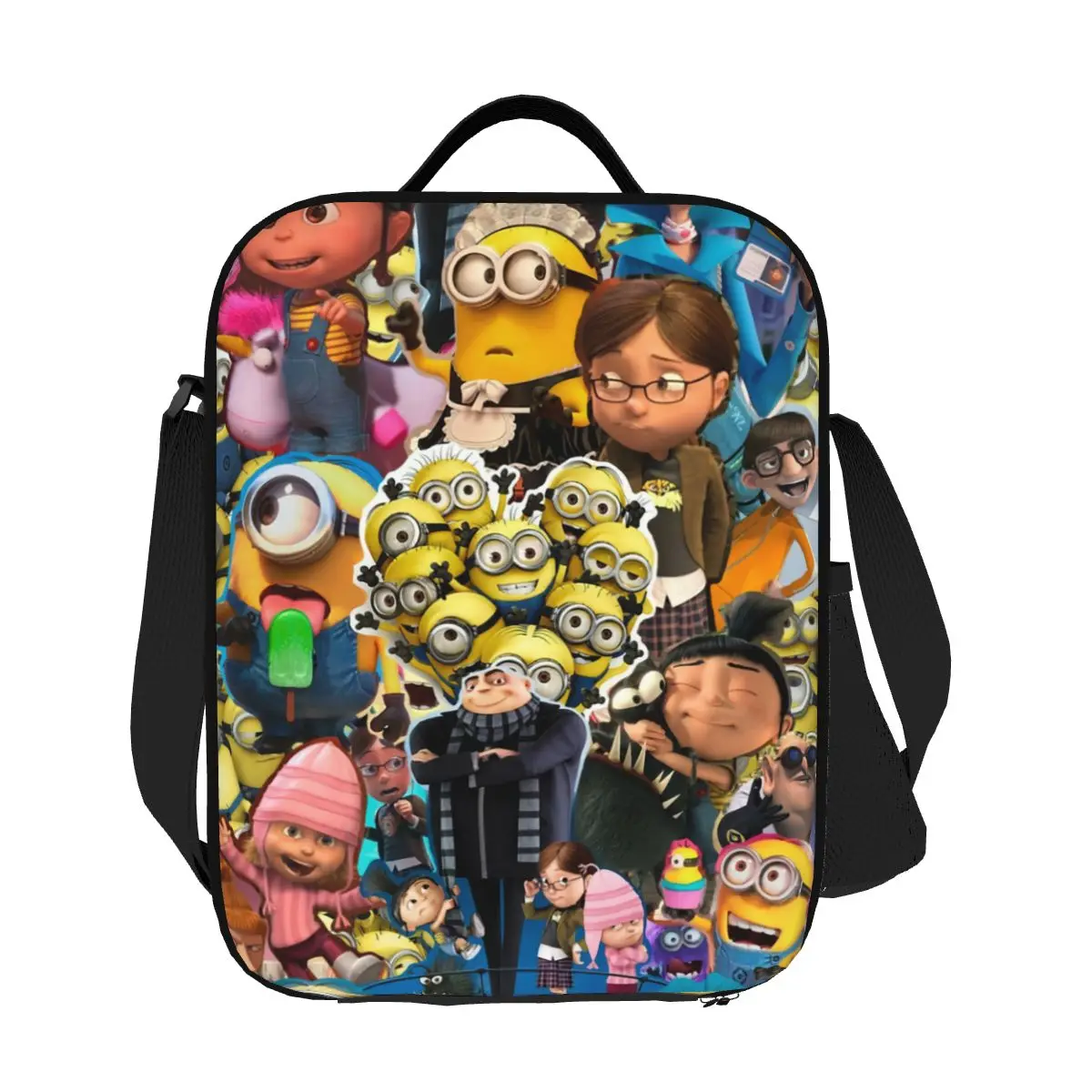 Custom Cartoon Animation Minions Anime Insulated Lunch Bags for Outdoor Picnic Portable Cooler Thermal Lunch Box Women Children
Custom Cartoon Animation Minions Anime Insulated Lunch Bags for Outdoor Picnic Portable Cooler Thermal Lunch Box Women Children
