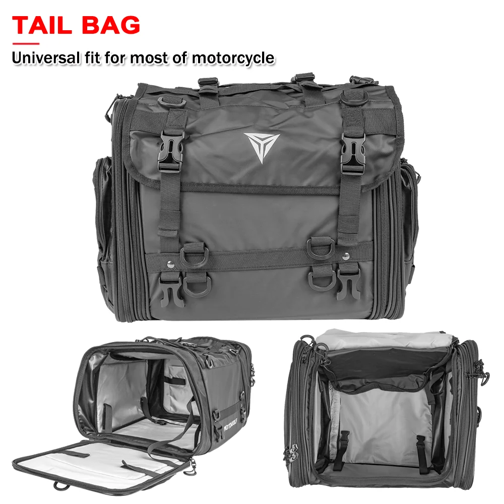 Motorcycle Tail Bag Large Capacity Rear Seat Bag Luggage Bags Equipment Saddlebag Backpack For BMW R1200GS For Honda For Yamaha
Motorcycle Tail Bag Large Capacity Rear Seat Bag Luggage Bags Equipment Saddlebag Backpack For BMW R1200GS For Honda For Yamaha