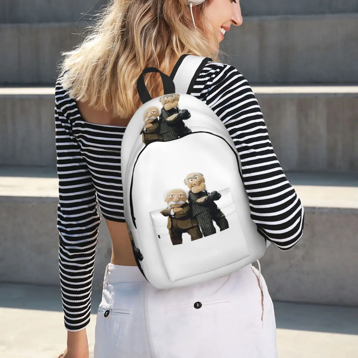 Statler And Waldorf Student Backpack School Bag Hiking Travel Daypack for Boys Girls Bookbag Shoulder Bags
Statler And Waldorf Student Backpack School Bag Hiking Travel Daypack for Boys Girls Bookbag Shoulder Bags
