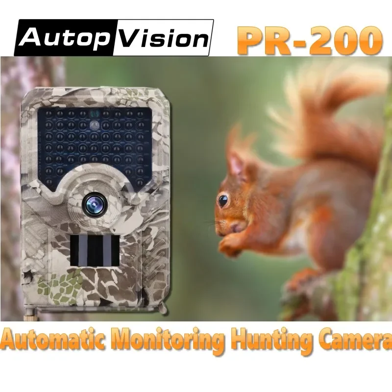 PR200 Outdoor Trail Camera 12MP 940nm IR LED Hunting Camera Waterproof Wildlife Camera Night Vision photo traps scout PR-200
PR200 Outdoor Trail Camera 12MP 940nm IR LED Hunting Camera Waterproof Wildlife Camera Night Vision photo traps scout PR-200