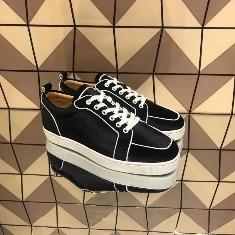 Low Cut Red Bottom Shoes For Men Sneakers Luxury High Quality Trainers Driving Spiked Female Bar Black Velvet Genuine Leather
Low Cut Red Bottom Shoes For Men Sneakers Luxury High Quality Trainers Driving Spiked Female Bar Black Velvet Genuine Leather