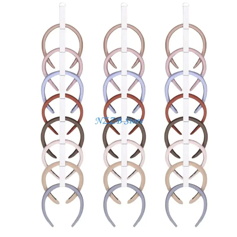 T21F Набор из 3 элегантных органайзеров для волос, стойки, вертикальная подвесная витрина для хранения лент для волос, повязок
T21F Набор из 3 элегантных органайзеров для волос, стойки, вертикальная подвесная витрина для хранения лент для волос, повязок