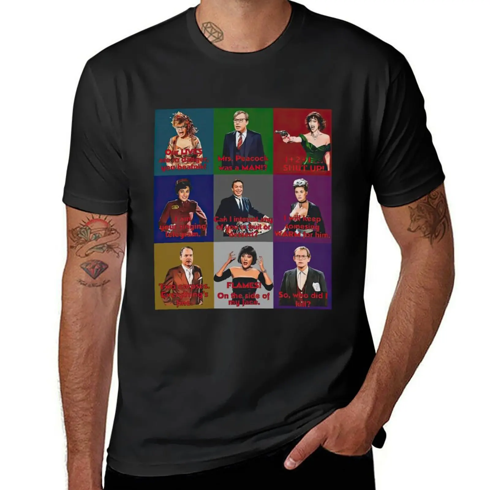 The Cluedo Bunch T-Shirt graphic t shirts funny meme t-shirts summer tops oversized t shirt men
The Cluedo Bunch T-Shirt graphic t shirts funny meme t-shirts summer tops oversized t shirt men