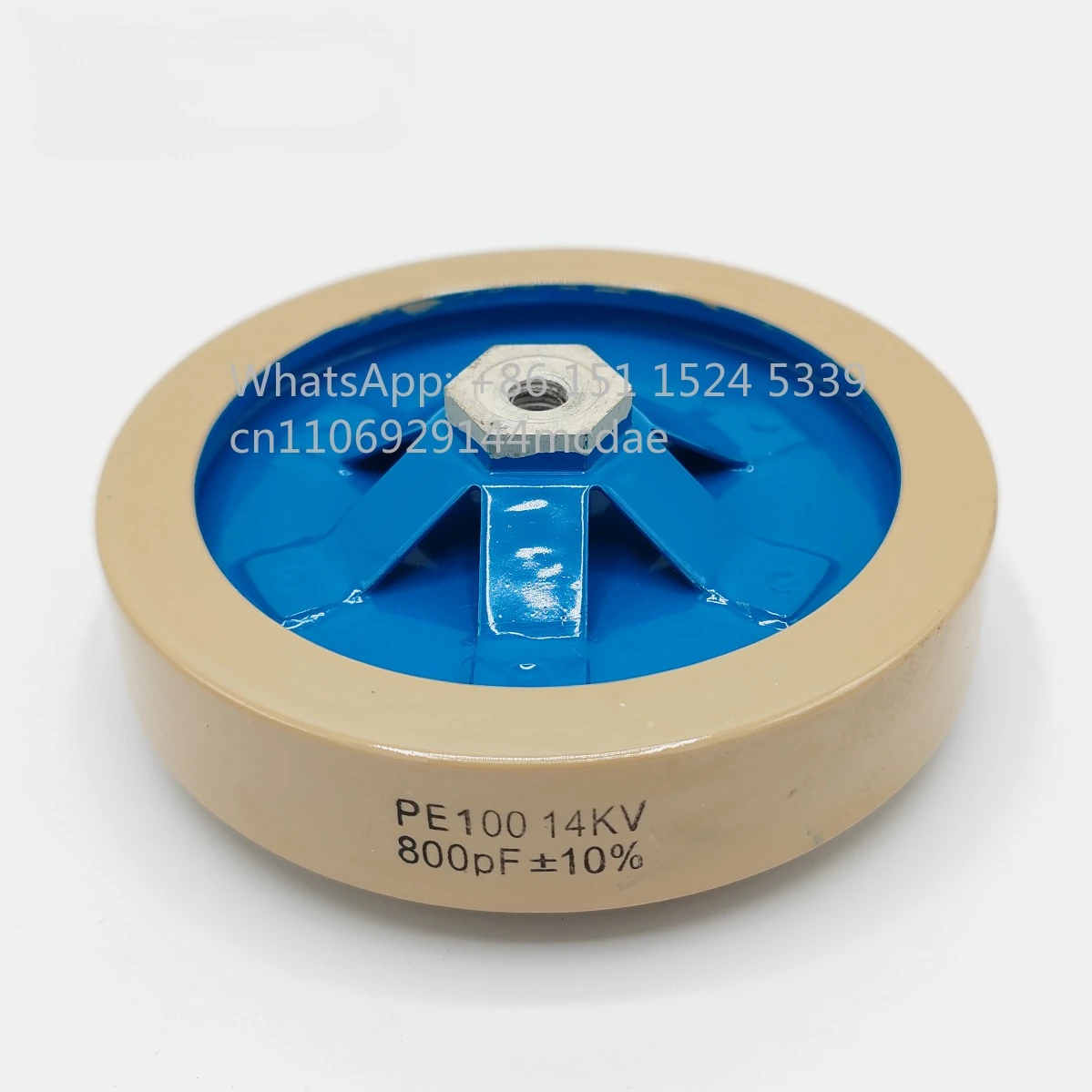 2026 new Power Ceramic Capacitor for PE100 14KV 800PF 40KVA High Voltage High Reactive Power Rating for Amplifier
2026 new Power Ceramic Capacitor for PE100 14KV 800PF 40KVA High Voltage High Reactive Power Rating for Amplifier