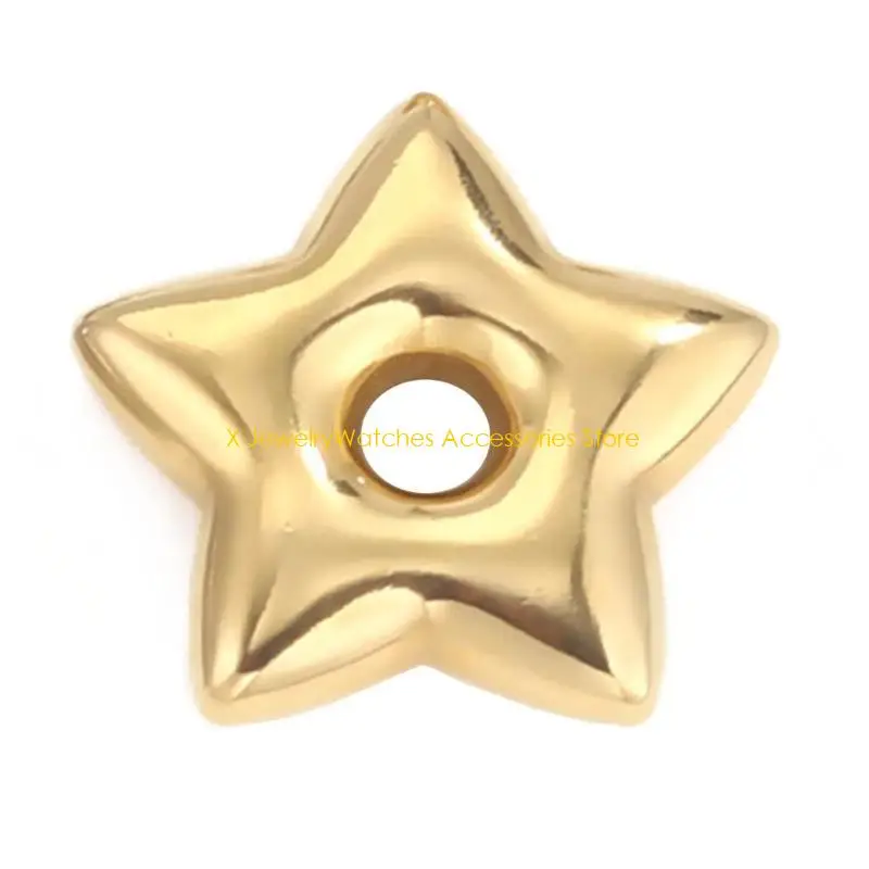 31KD Stainless Steel Heart Star Charm for Jewelry Making Loose Spacer Bead Hole 3.5mm
31KD Stainless Steel Heart Star Charm for Jewelry Making Loose Spacer Bead Hole 3.5mm
