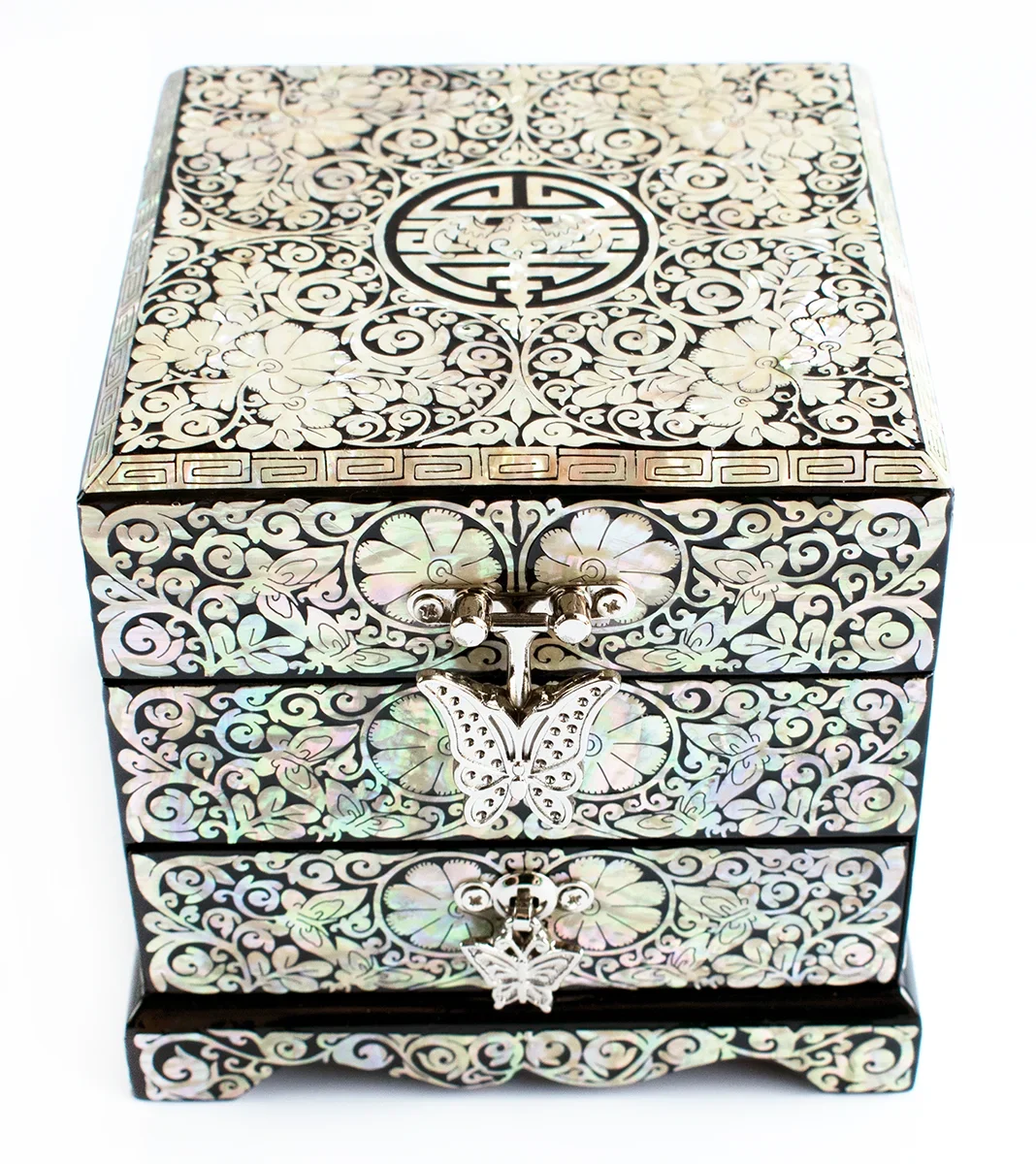 Mother of Pearl Jewelry Box with Mirror Lid Handmade Unique Gifts for Women Abalone Shell Keepsake Lacquerware Wooden Organizer
Mother of Pearl Jewelry Box with Mirror Lid Handmade Unique Gifts for Women Abalone Shell Keepsake Lacquerware Wooden Organizer