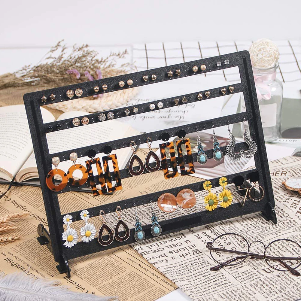 Jewelry Earring Organizer Plastic Detachable Desktop Earring Cards Stand Holder Display Rack Jewelry Storage Earrings Organizer
Jewelry Earring Organizer Plastic Detachable Desktop Earring Cards Stand Holder Display Rack Jewelry Storage Earrings Organizer