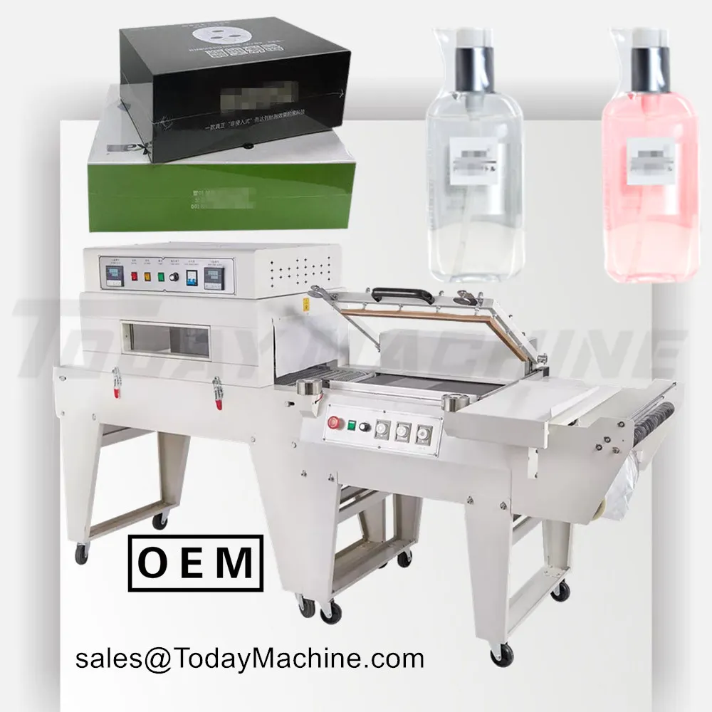 Automatic L Bar Sealer Side Sealing Heat Shrink Wrapping Machine POF Automatic Shrink Wrapping Machine
Automatic L Bar Sealer Side Sealing Heat Shrink Wrapping Machine POF Automatic Shrink Wrapping Machine