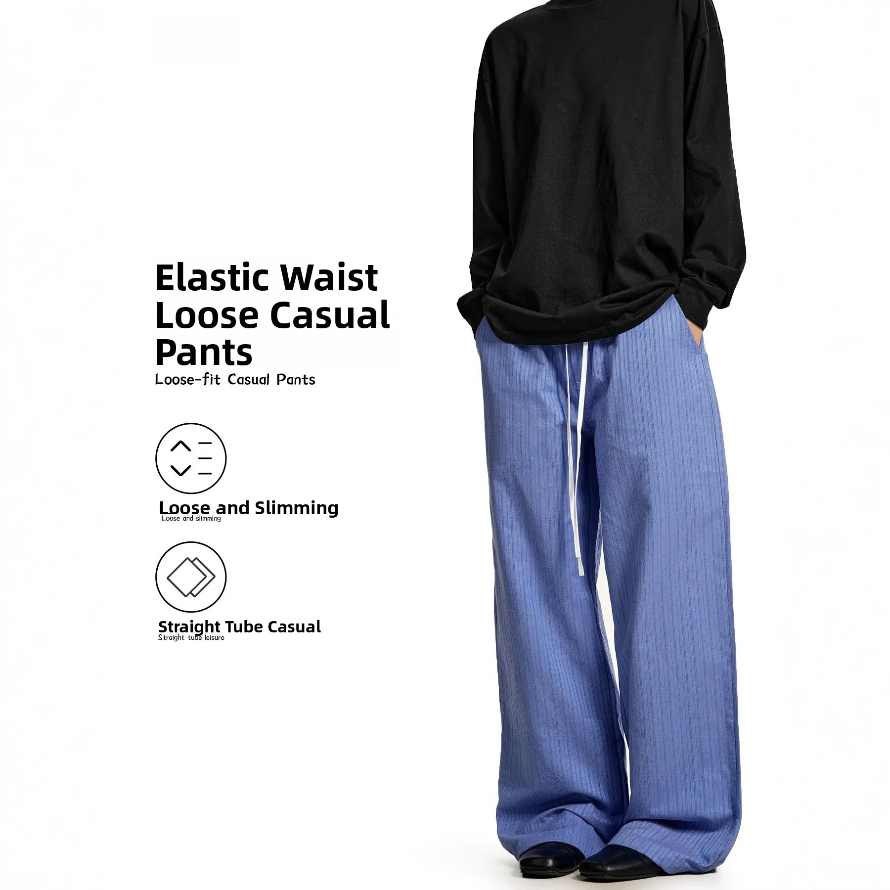 American Sle Vintage Casual Pants Men Women Color Blo Dstring Elastic Loose Straight Leg Wide Leg Floor Length Sports ...
American Sle Vintage Casual Pants Men Women Color Blo Dstring Elastic Loose Straight Leg Wide Leg Floor Length Sports ...