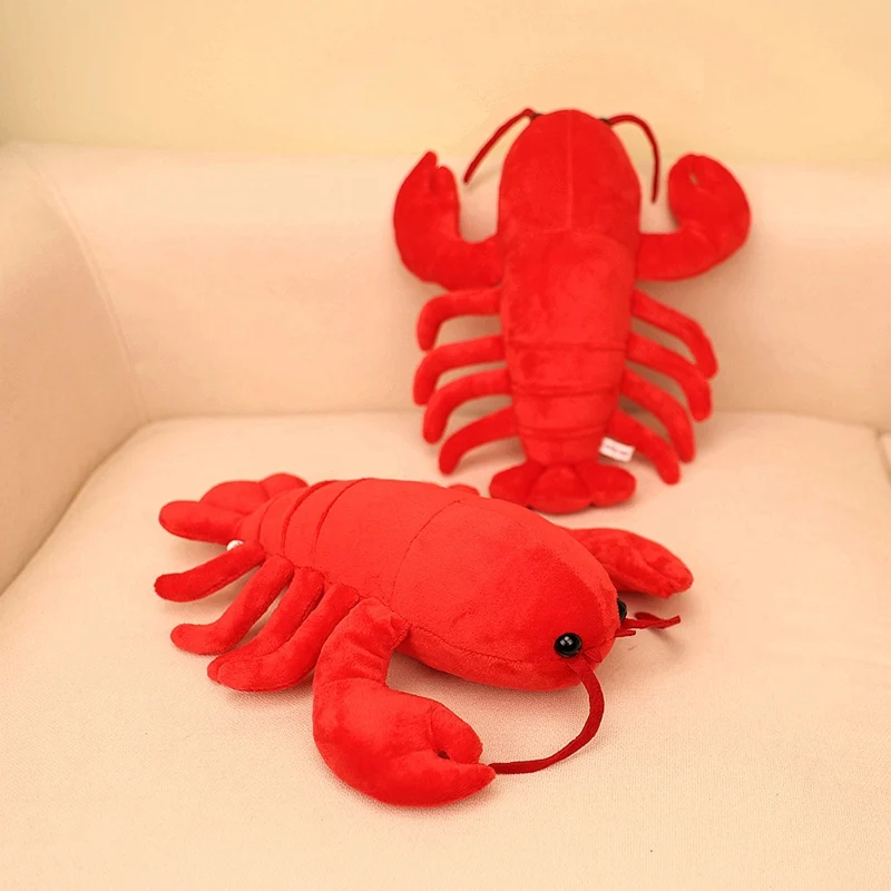 30/50cm Red Lobster Figurine Plush Toy Simulated Lobster Plush Doll Soft Stuffed Animal Birthday Gift
30/50cm Red Lobster Figurine Plush Toy Simulated Lobster Plush Doll Soft Stuffed Animal Birthday Gift