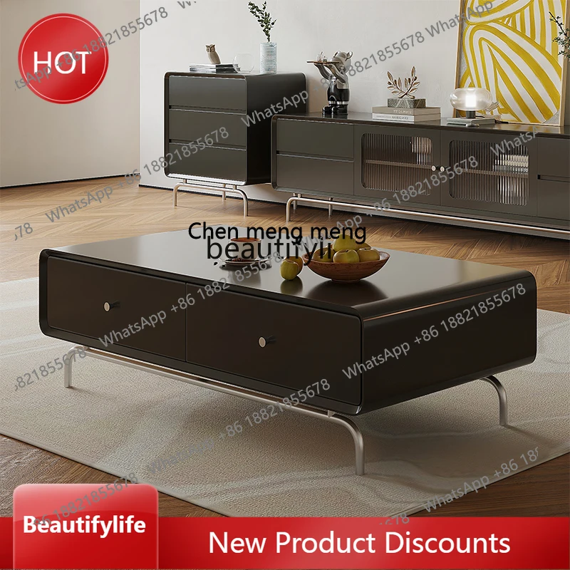 French Cream Light Luxury Coffee Table TV Cabinet Combination Household Small Apartment Simple Living Room Tea Table ss1001
French Cream Light Luxury Coffee Table TV Cabinet Combination Household Small Apartment Simple Living Room Tea Table ss1001