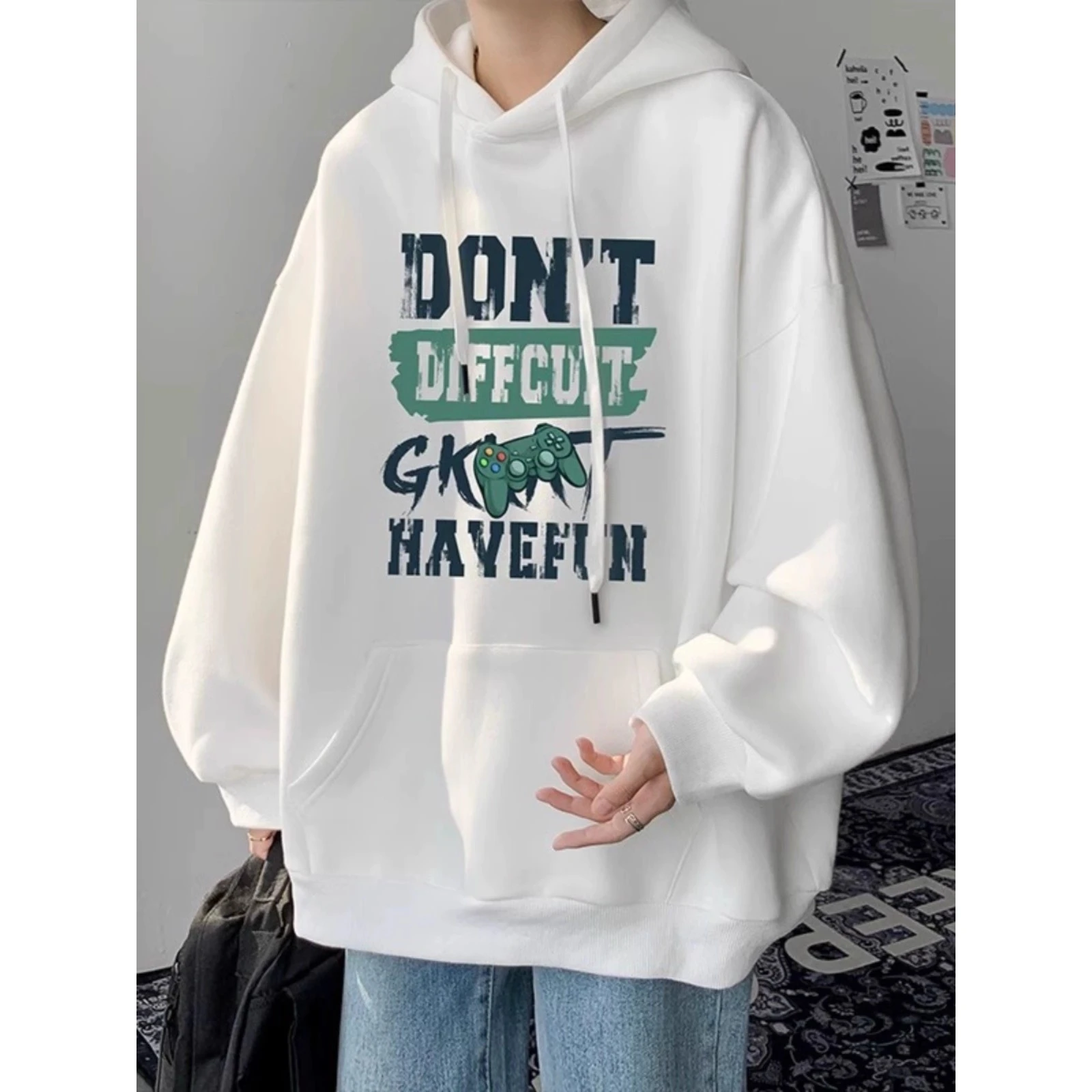 Мужская утепленная толстовка на флисе для осени и зимы, повседневная куртка в гонконгском стиле, топ для отдыха из полиэстера
Мужская утепленная толстовка на флисе для осени и зимы, повседневная куртка в гонконгском стиле, топ для отдыха из полиэстера