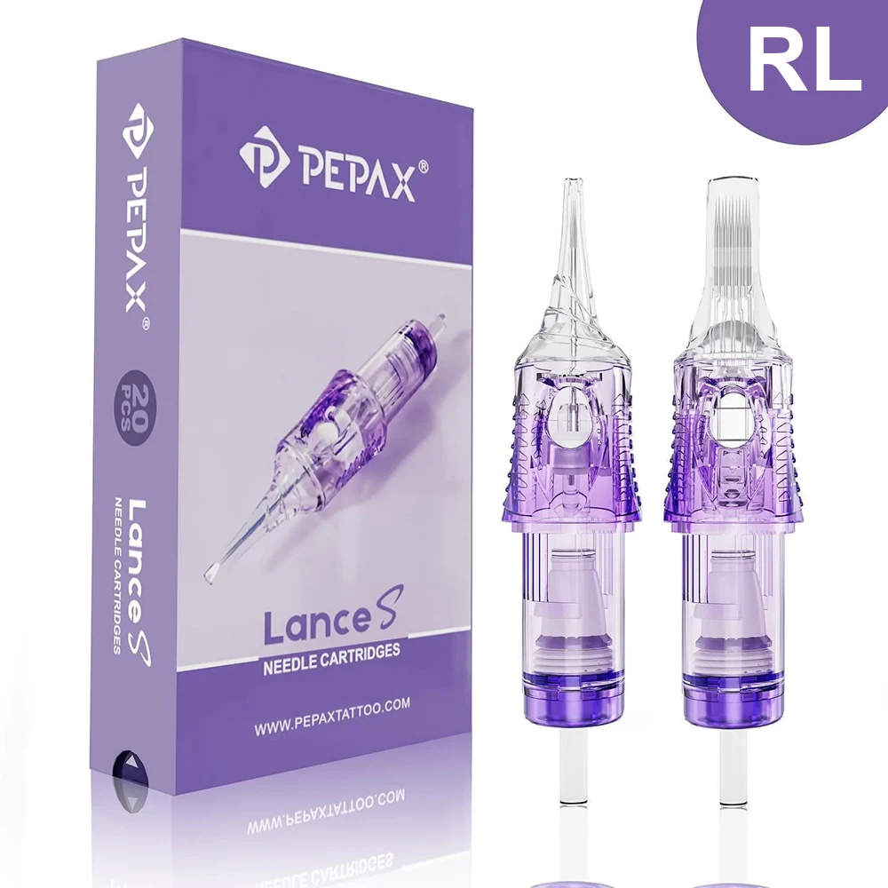 PEPAX Lance S PMU иглы для тату-картриджей с круглым вкладышем одноразовые стерилизованные безопасные иглы для тату-машин 20 шт.
PEPAX Lance S PMU иглы для тату-картриджей с круглым вкладышем одноразовые стерилизованные безопасные иглы для тату-машин 20 шт.