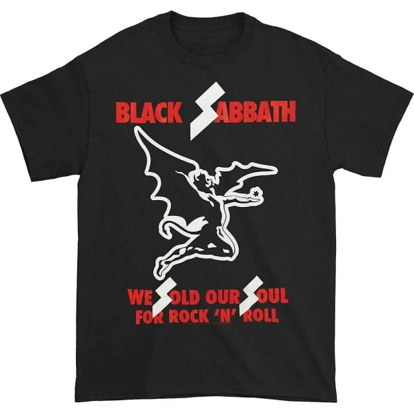 Men's Summer 100% Cotton Black Sabbath Sold Our Soul T-shirt S-4XL Motorcycle Tees
Men's Summer 100% Cotton Black Sabbath Sold Our Soul T-shirt S-4XL Motorcycle Tees