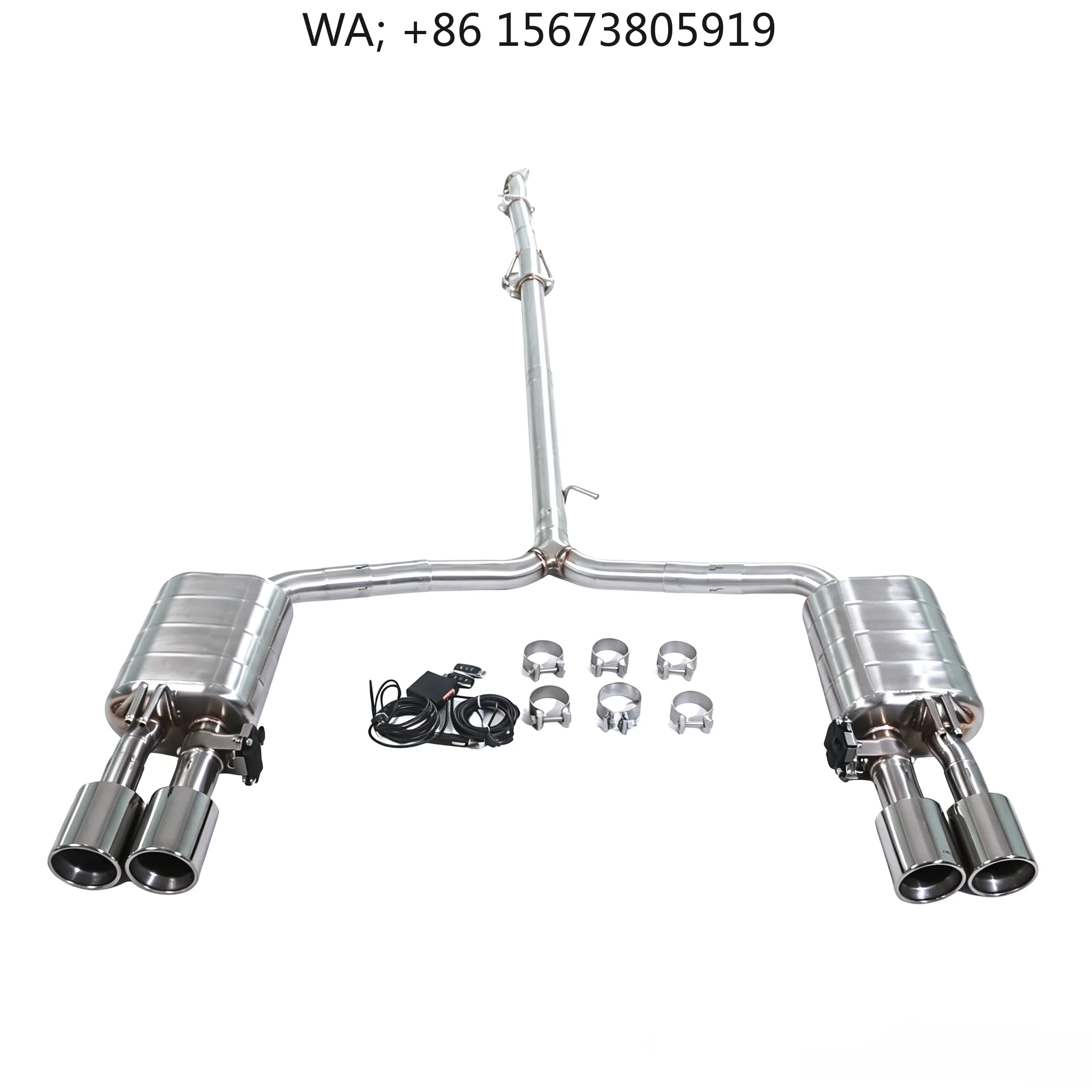 For Applicable to the -2025 Hyundai Sonata N-Line DN8 2.5T Mid Rear SUS304 Catback High-permance Exhaust System with Muffler
For Applicable to the -2025 Hyundai Sonata N-Line DN8 2.5T Mid Rear SUS304 Catback High-permance Exhaust System with Muffler