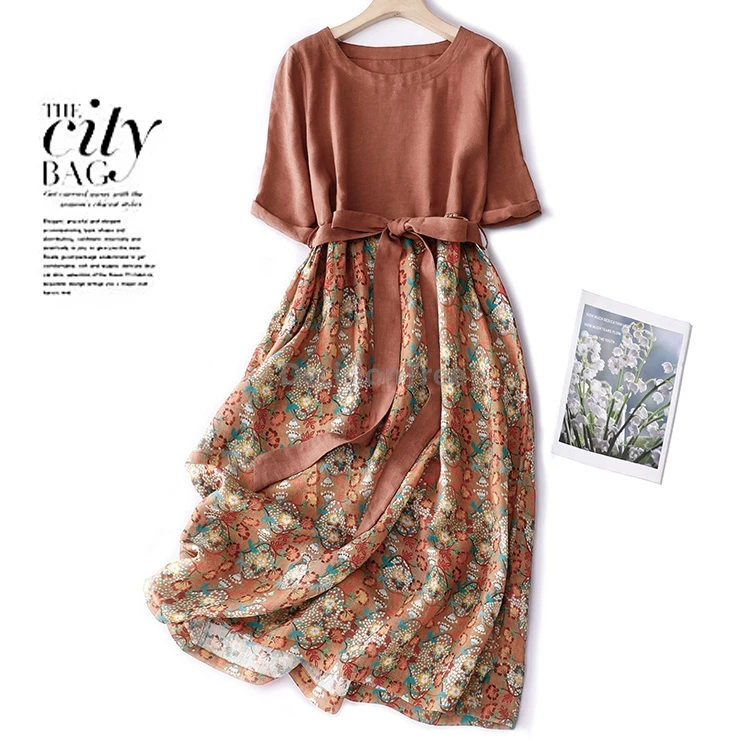 2025 exquisite floral printing cotton linen robe big size loose elegant casual daily chinese dress vintage fashionable dress
2025 exquisite floral printing cotton linen robe big size loose elegant casual daily chinese dress vintage fashionable dress