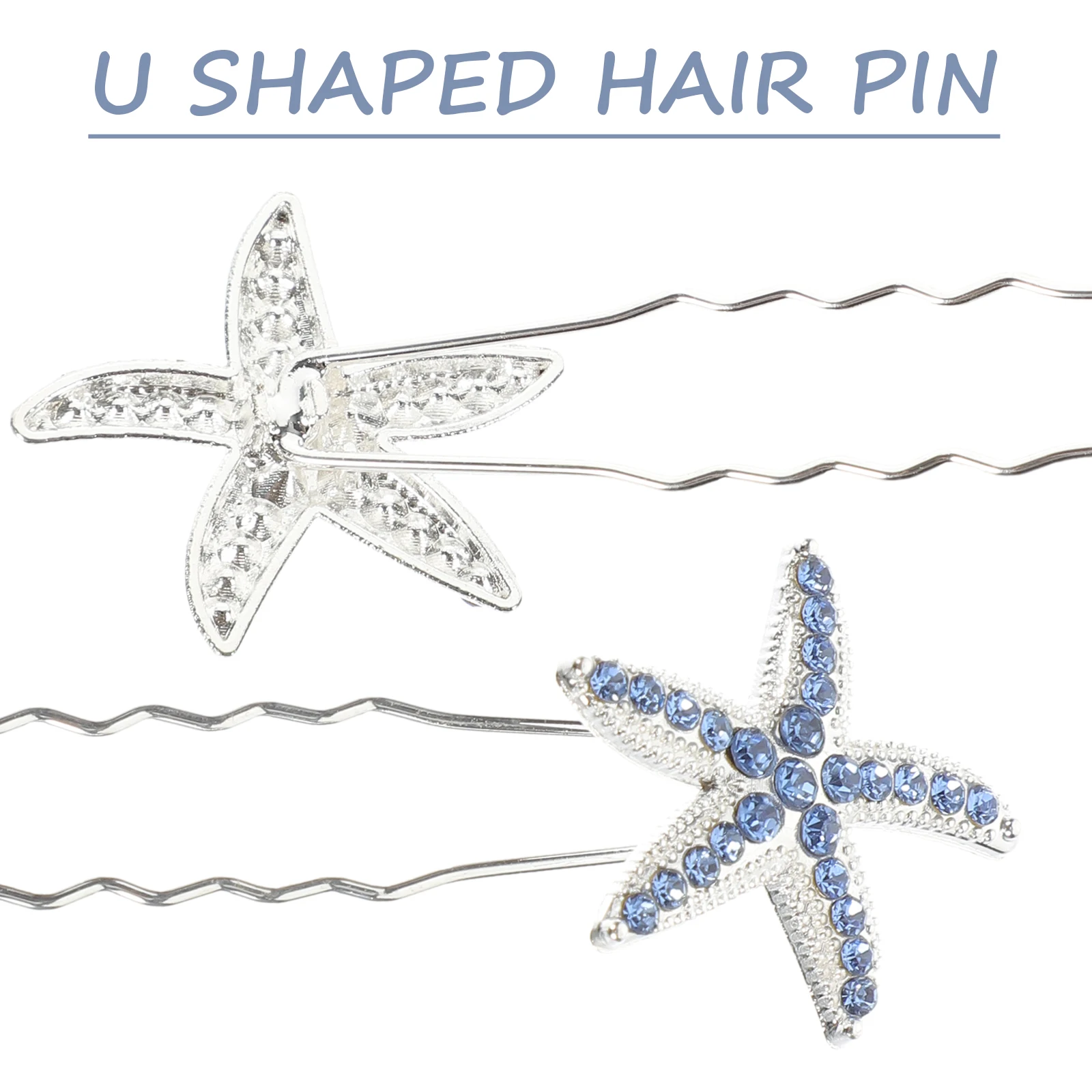 12pcs Rhinestone U Shaped Hairpins Blue Sea Star Bridal Wedding Accessories Bridesmaid Pins For Women Hairstyle
12pcs Rhinestone U Shaped Hairpins Blue Sea Star Bridal Wedding Accessories Bridesmaid Pins For Women Hairstyle