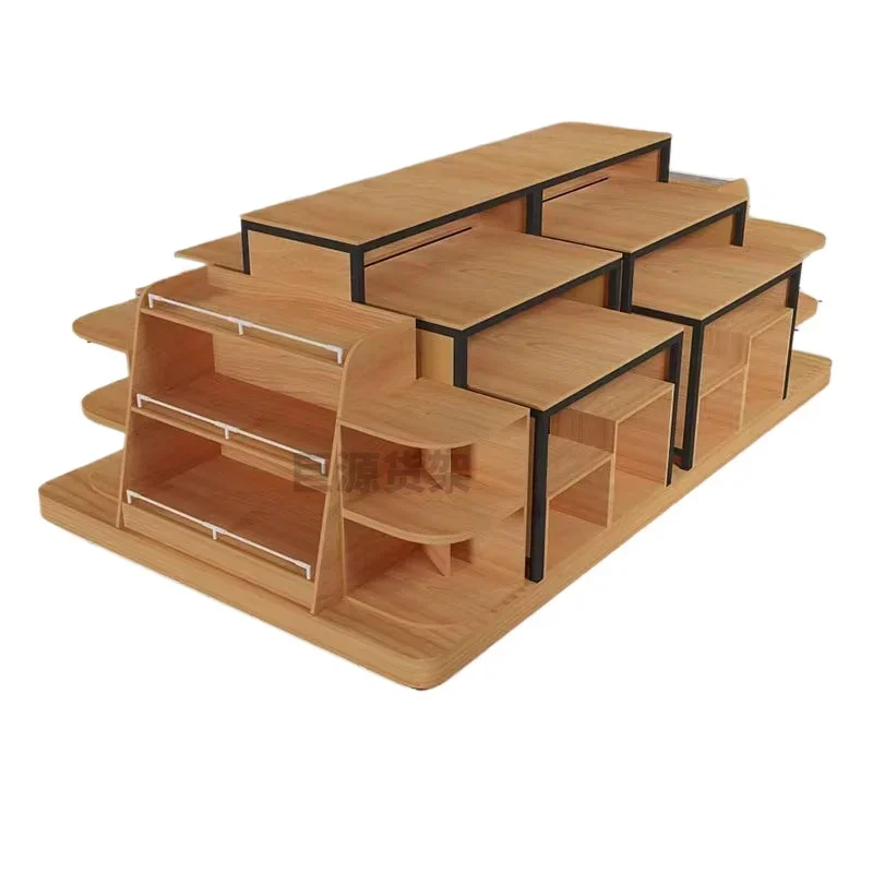 Display wooden stepped multi-functional display rack Pandonglai hexagonal special-shaped wooden box
Display wooden stepped multi-functional display rack Pandonglai hexagonal special-shaped wooden box