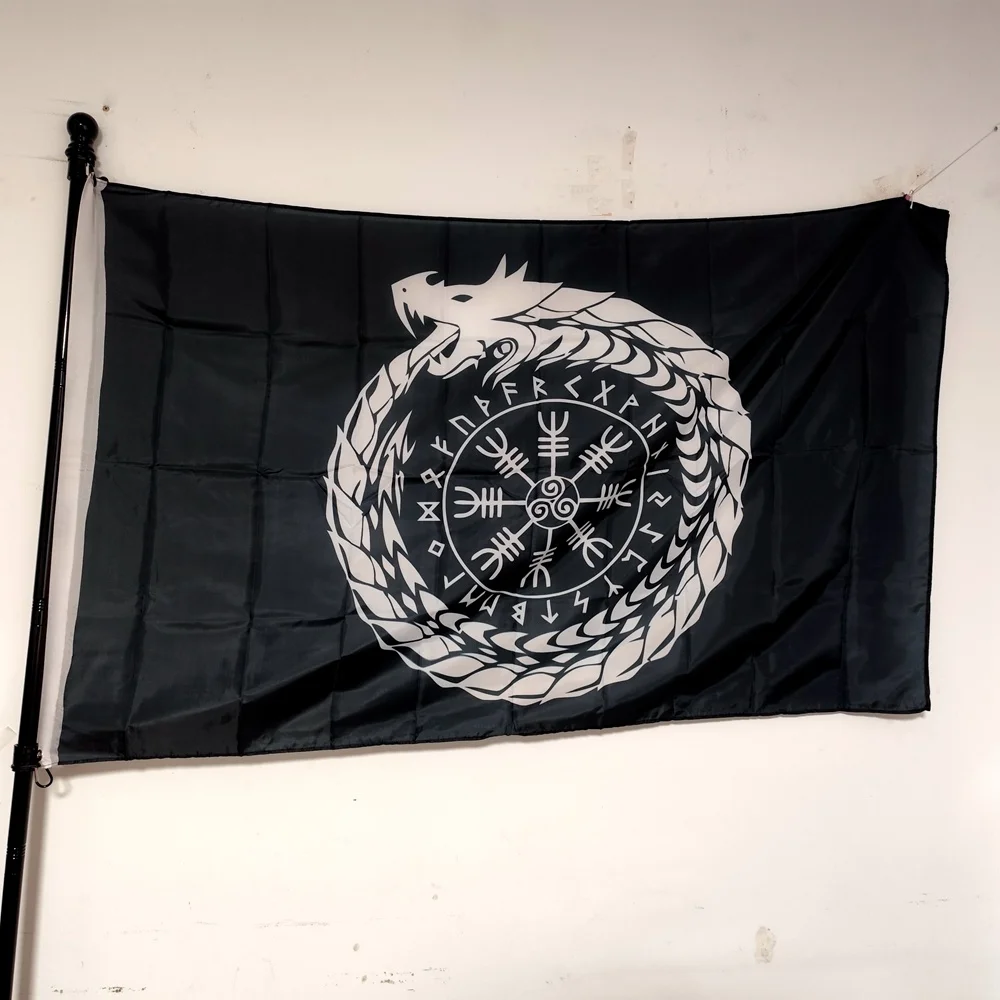 Viking Pirate Flag, Polyester, Priate Flag, Outdoor Decoration Banner, Hanging Flying, 90x150cm
Viking Pirate Flag, Polyester, Priate Flag, Outdoor Decoration Banner, Hanging Flying, 90x150cm