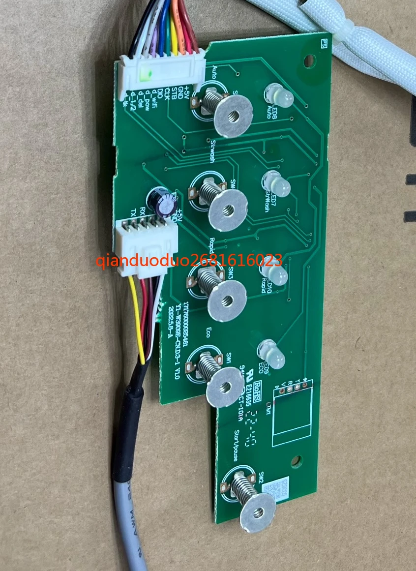 Suitable for Hualing Dishwasher Vie6 Vie7 key board, touch pad, control board, display board, light board
Suitable for Hualing Dishwasher Vie6 Vie7 key board, touch pad, control board, display board, light board