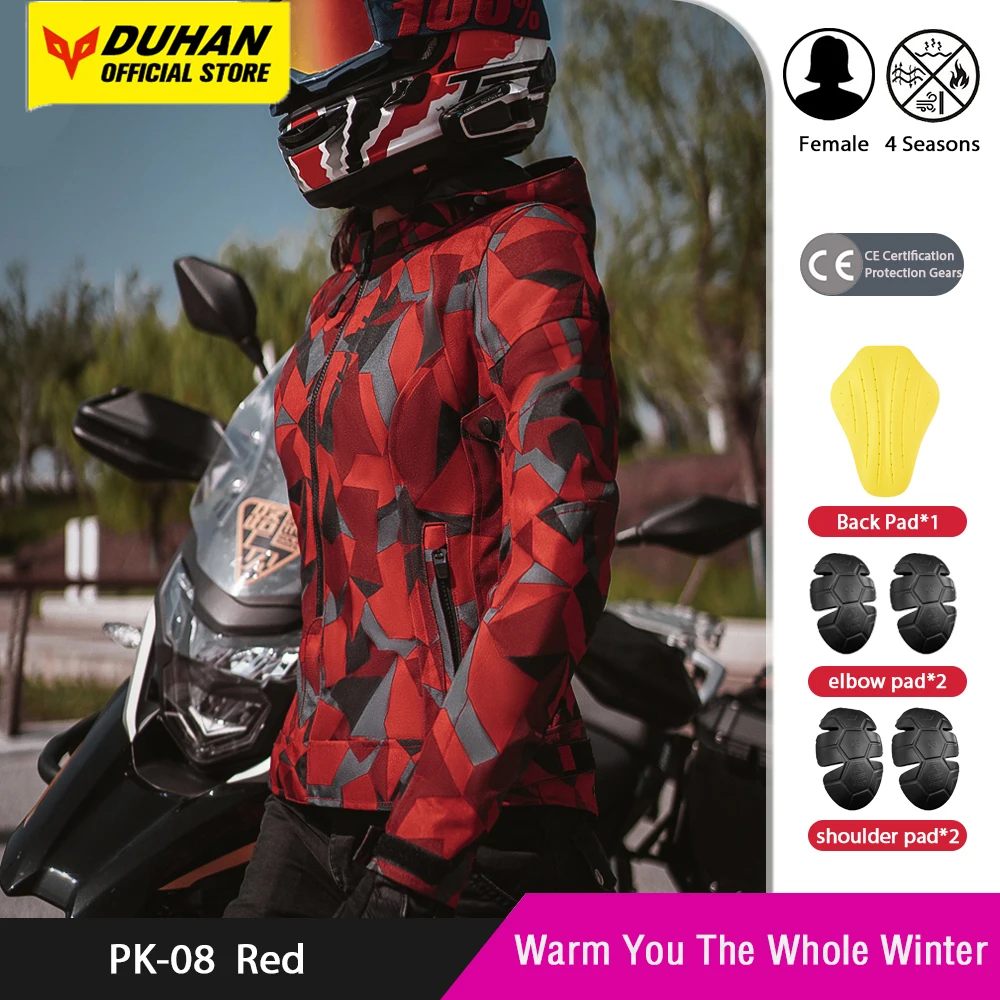 Winter Warm Motorbike Jacket Waterproof Motorcycle Jacket Anti-fall Motorcycle Women Jacket Reflective Four Season
Winter Warm Motorbike Jacket Waterproof Motorcycle Jacket Anti-fall Motorcycle Women Jacket Reflective Four Season