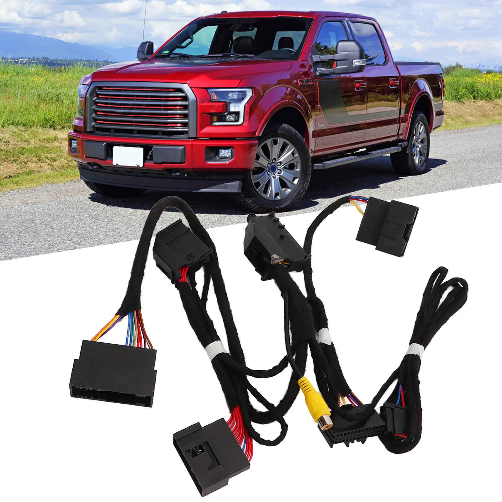 HC3Z 19A387 B Гибкий жгут проводов для преобразования PNP от 4 до 8 дюймов, антивозрастной ABS, профессиональный черный для обновления SYNC 1 до SYNC 3
HC3Z 19A387 B Гибкий жгут проводов для преобразования PNP от 4 до 8 дюймов, антивозрастной ABS, профессиональный черный для обновления SYNC 1 до SYNC 3