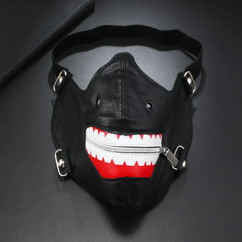 Rock Punk Mouth Face Mask Halloween Cosplay Zipper Masks Props for Adults Unisex Halloween Costume
Rock Punk Mouth Face Mask Halloween Cosplay Zipper Masks Props for Adults Unisex Halloween Costume