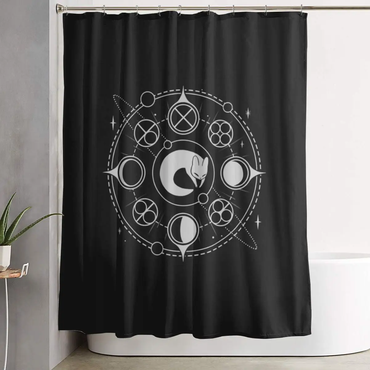 Cycles - Rain World Шторка для душа из полиэстера, водонепроницаемая, для ванной комнаты, с крючками
Cycles - Rain World Шторка для душа из полиэстера, водонепроницаемая, для ванной комнаты, с крючками