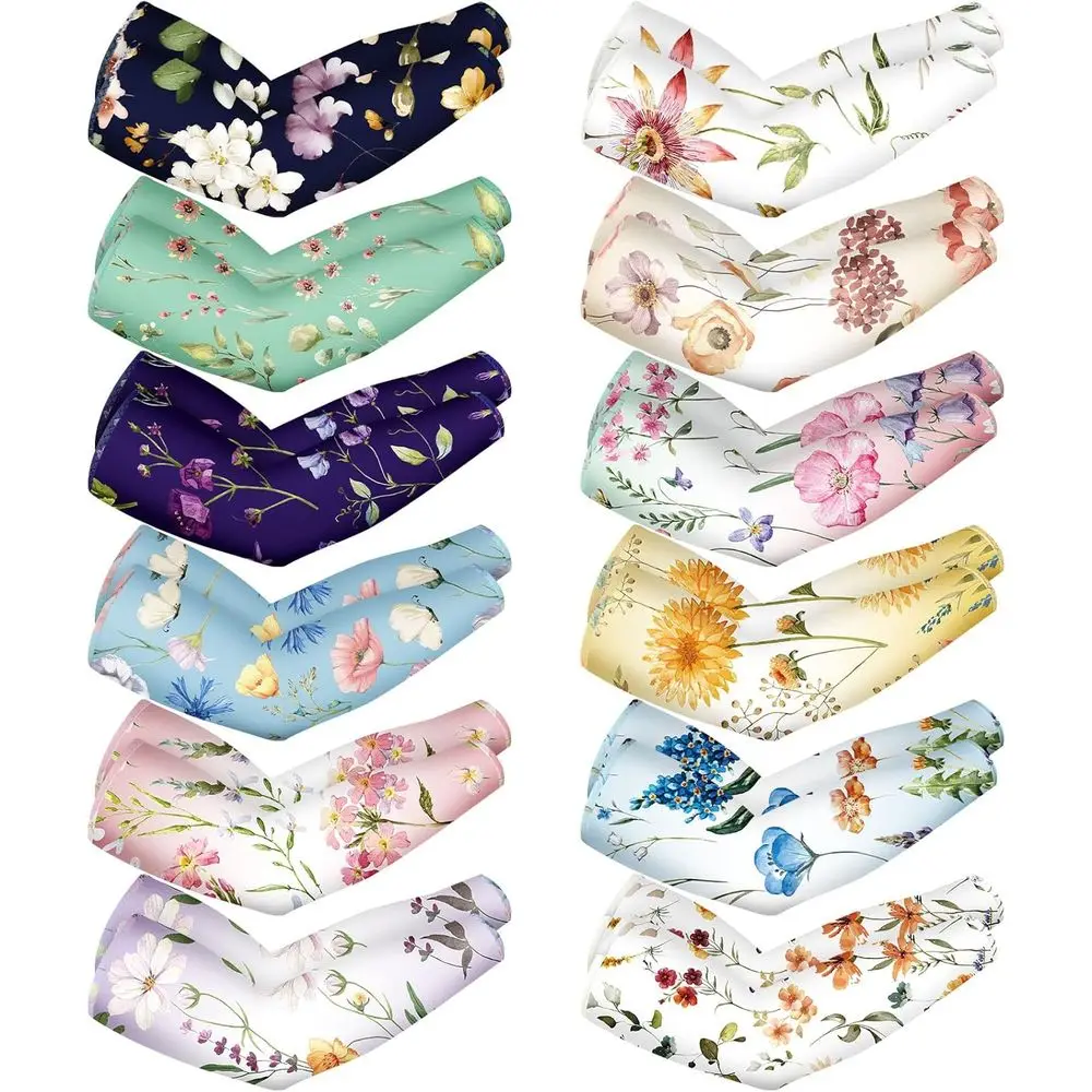 12 Pairs Lower Arm Sleeves for Sun and UV Protection, Cooling, Ideal for Gardening and Running
12 Pairs Lower Arm Sleeves for Sun and UV Protection, Cooling, Ideal for Gardening and Running