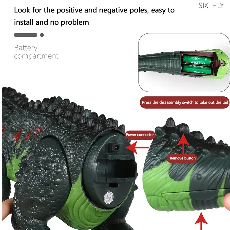 Игрушка-динозавр на радиоуправлении, 46 см, с имитацией света, звука, функцией распыления, бионическим движением, откладыванием яиц, качающейся головой и хвостом, электрическая, с дистанционным управлением
Игрушка-динозавр на радиоуправлении, 46 см, с имитацией света, звука, функцией распыления, бионическим движением, откладыванием яиц, качающейся головой и хвостом, электрическая, с дистанционным управлением