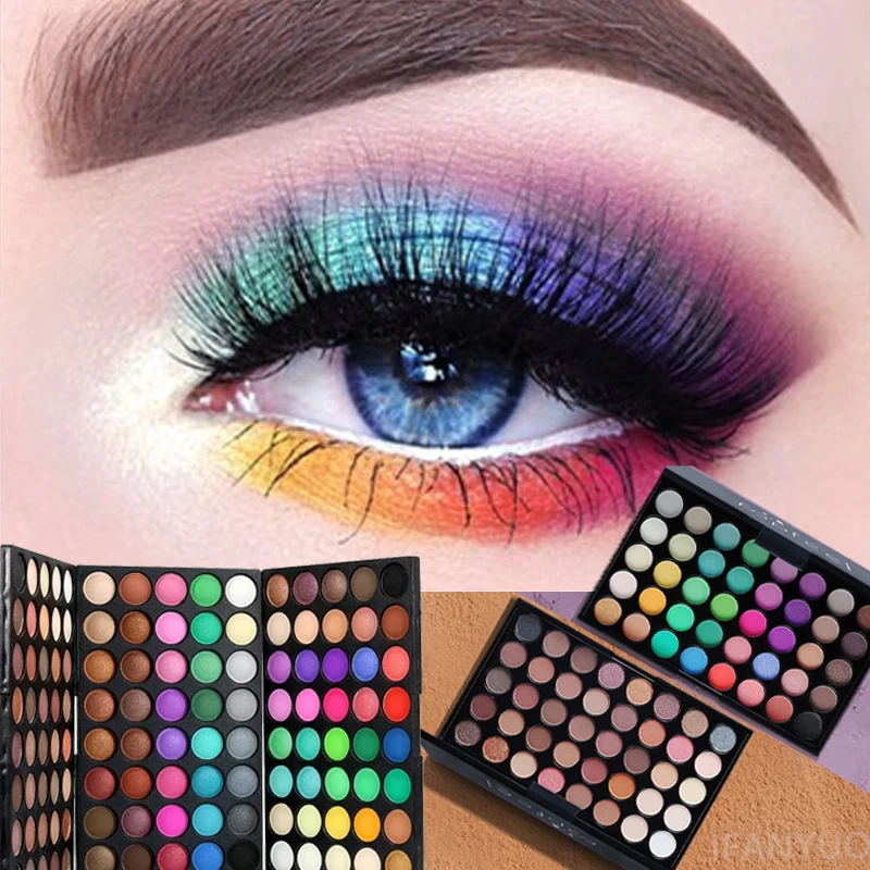 40/120 Colors Glitter Eyeshadow Palette Matte & Shimmer Finishes Earth Tones Long-Lasting Smudge Proof Women Eye Makeup Cosmetic
40/120 Colors Glitter Eyeshadow Palette Matte & Shimmer Finishes Earth Tones Long-Lasting Smudge Proof Women Eye Makeup Cosmetic