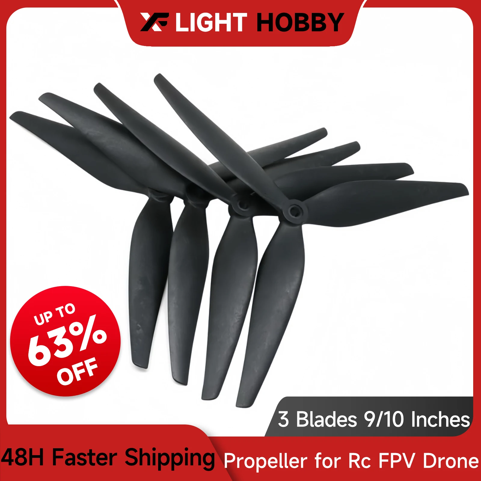 Пропеллер XFlight Hobby для радиоуправляемого дрона FPV 2 пары 10 дюймов 9 дюймов 3 лопасти 10X5X3 9X5X3 1050 9050 Черный углеродистый нейлон
Пропеллер XFlight Hobby для радиоуправляемого дрона FPV 2 пары 10 дюймов 9 дюймов 3 лопасти 10X5X3 9X5X3 1050 9050 Черный углеродистый нейлон