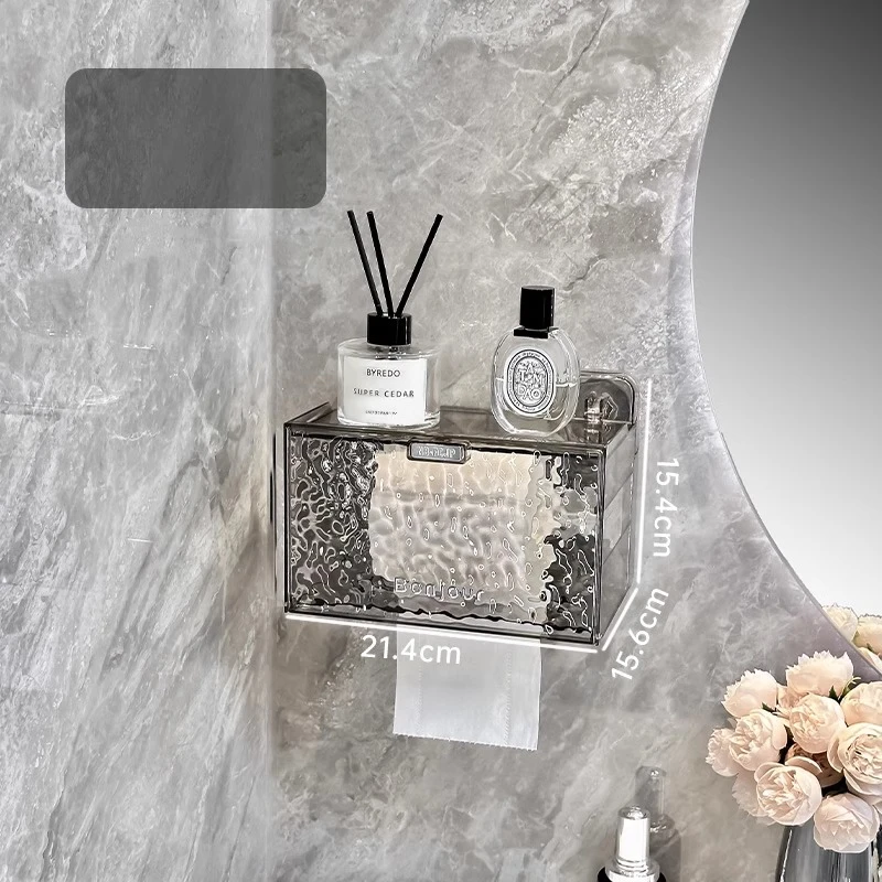 Napkin Nordic Tissue Boxes Kitchen Wall-mounted Dustproof Apartment Tissue Box Waterproof Plastic Storage Caixa De Tecido MHZJH 
Napkin Nordic Tissue Boxes Kitchen Wall-mounted Dustproof Apartment Tissue Box Waterproof Plastic Storage Caixa De Tecido MHZJH