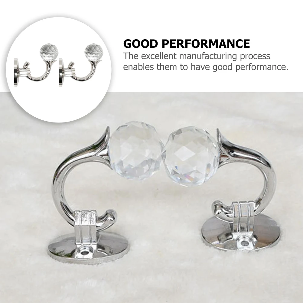 1 set Curtain Hooks Decorative Home Accessories U-shaped Aluminium Alloy Acrylic WearResistant LongLasting
1 set Curtain Hooks Decorative Home Accessories U-shaped Aluminium Alloy Acrylic WearResistant LongLasting