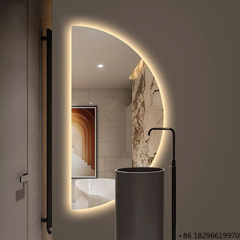 Touch LED Bathroom Mirror Wall Semicircle Vanity Dressing
Touch LED Bathroom Mirror Wall Semicircle Vanity Dressing