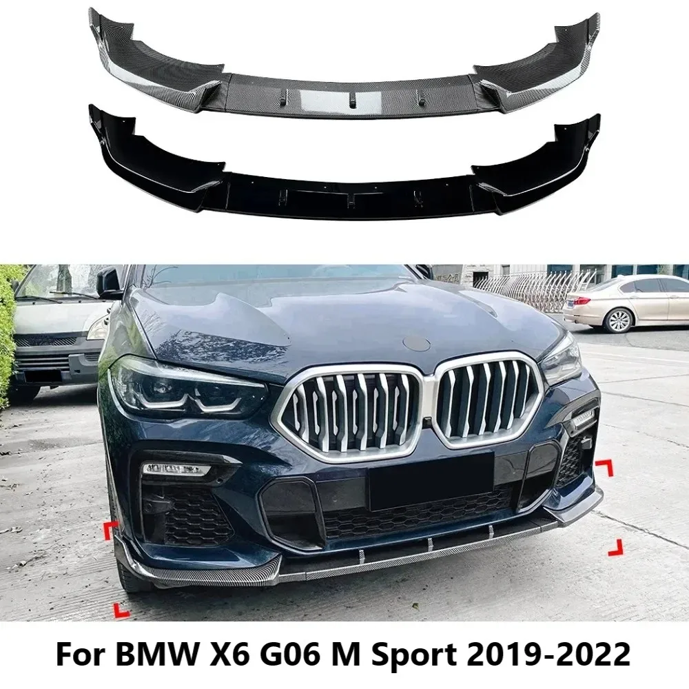 Car Front Bumper Spoiler Lip For BMW X6 G06 M Sport 2019-2022 Spoiler Diffuser Lip Chin Body Kits Car Accessories
Car Front Bumper Spoiler Lip For BMW X6 G06 M Sport 2019-2022 Spoiler Diffuser Lip Chin Body Kits Car Accessories