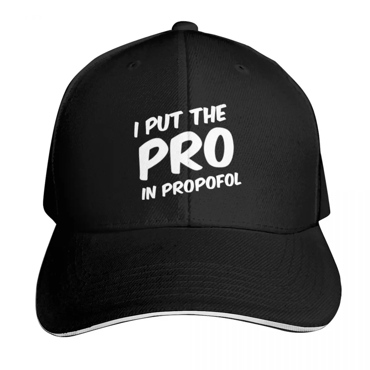 I Put the Pro in Propofol Baseball Cap Vintage Beach Bag black birthday Women's Men's
I Put the Pro in Propofol Baseball Cap Vintage Beach Bag black birthday Women's Men's