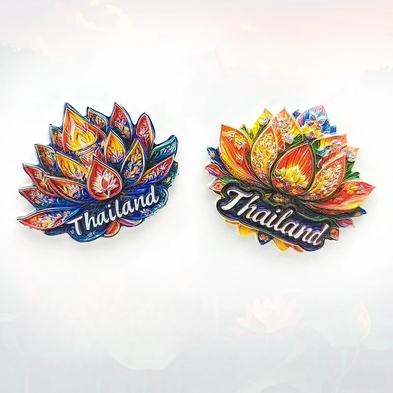 Thailand Lotus Refrigerator Sticker 3D Magnetic Sticker Home Decoration Travel Companion Gift Souvenir Creative Gift
Thailand Lotus Refrigerator Sticker 3D Magnetic Sticker Home Decoration Travel Companion Gift Souvenir Creative Gift