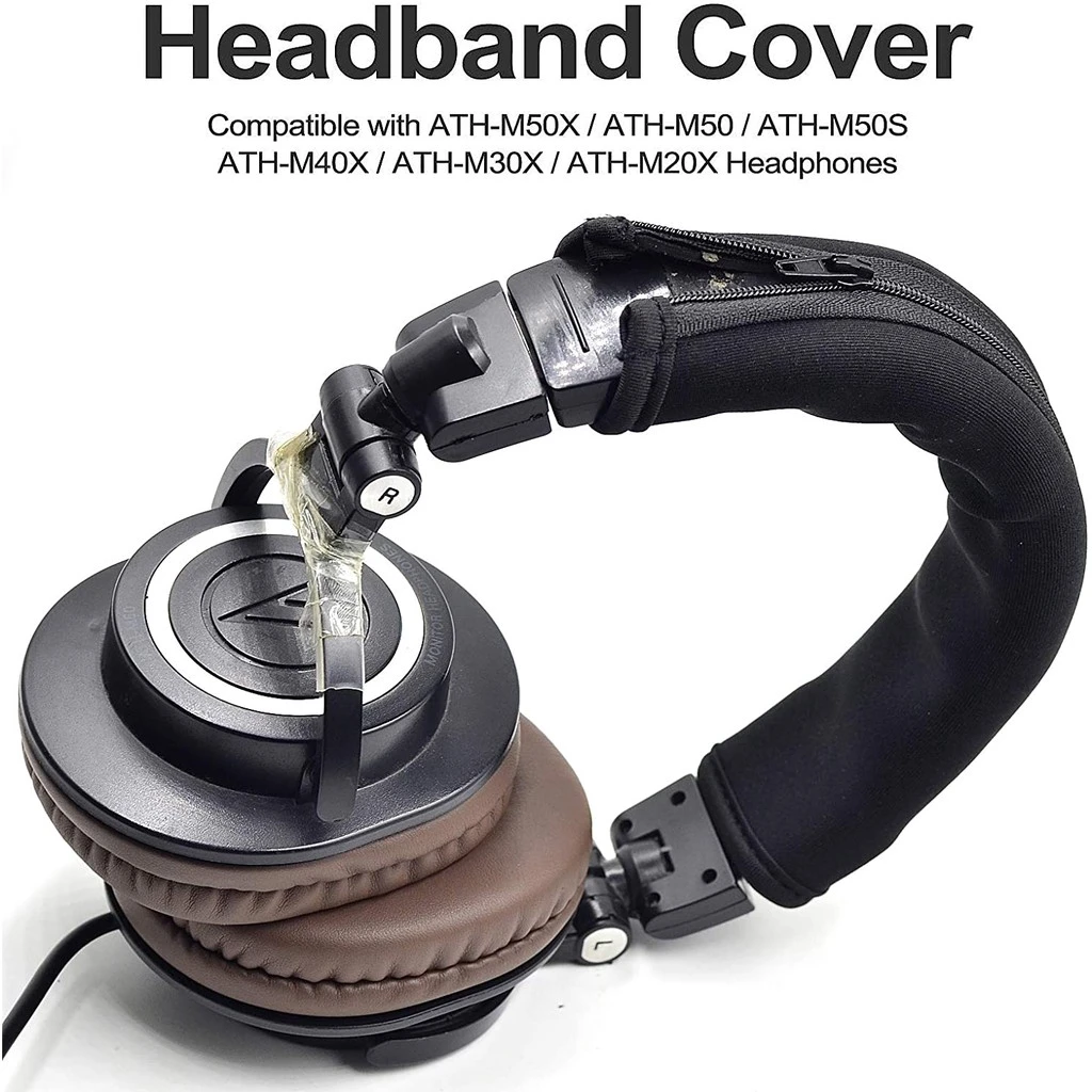 Защитная головная повязка на молнии для наушников Audio Technica ATH MSR7 M20 M30 M40 M40X M50X SX1 
Защитная головная повязка на молнии для наушников Audio Technica ATH MSR7 M20 M30 M40 M40X M50X SX1