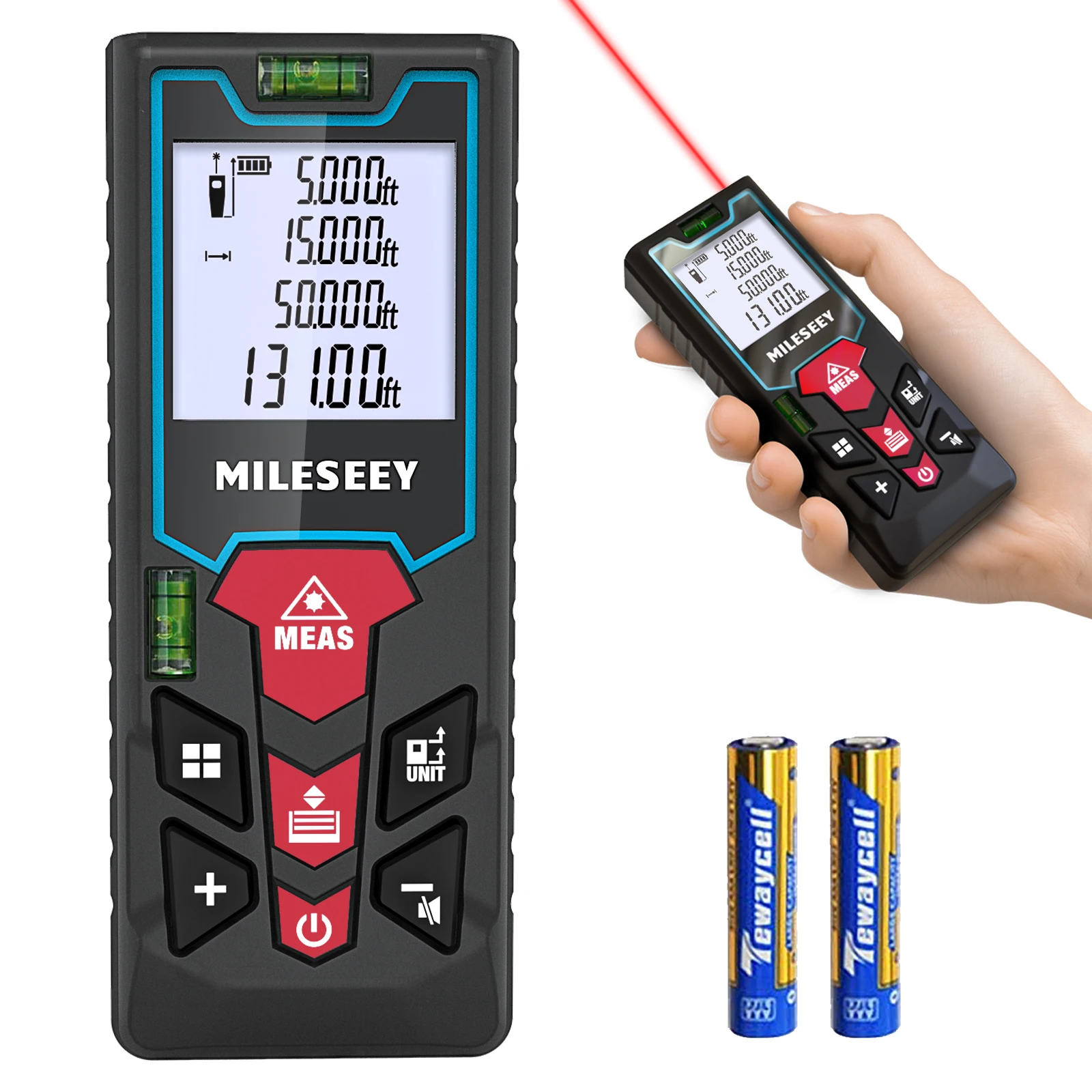 Mileseey S2H 100M Industrial Handheld Digital Distance Meter Laser Range Finder LCD Display for Area Volume Measurement Tool
Mileseey S2H 100M Industrial Handheld Digital Distance Meter Laser Range Finder LCD Display for Area Volume Measurement Tool